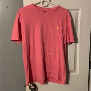 Pink Polo Dress Shirt